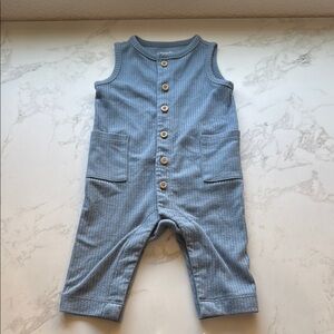 Carter's Blue Button-Up Kids Romper